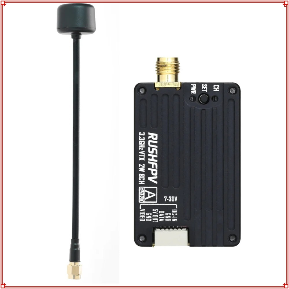 Fpv Drone Vtx - Новый передатчик RUSHFPV 3.3G 2W VTX