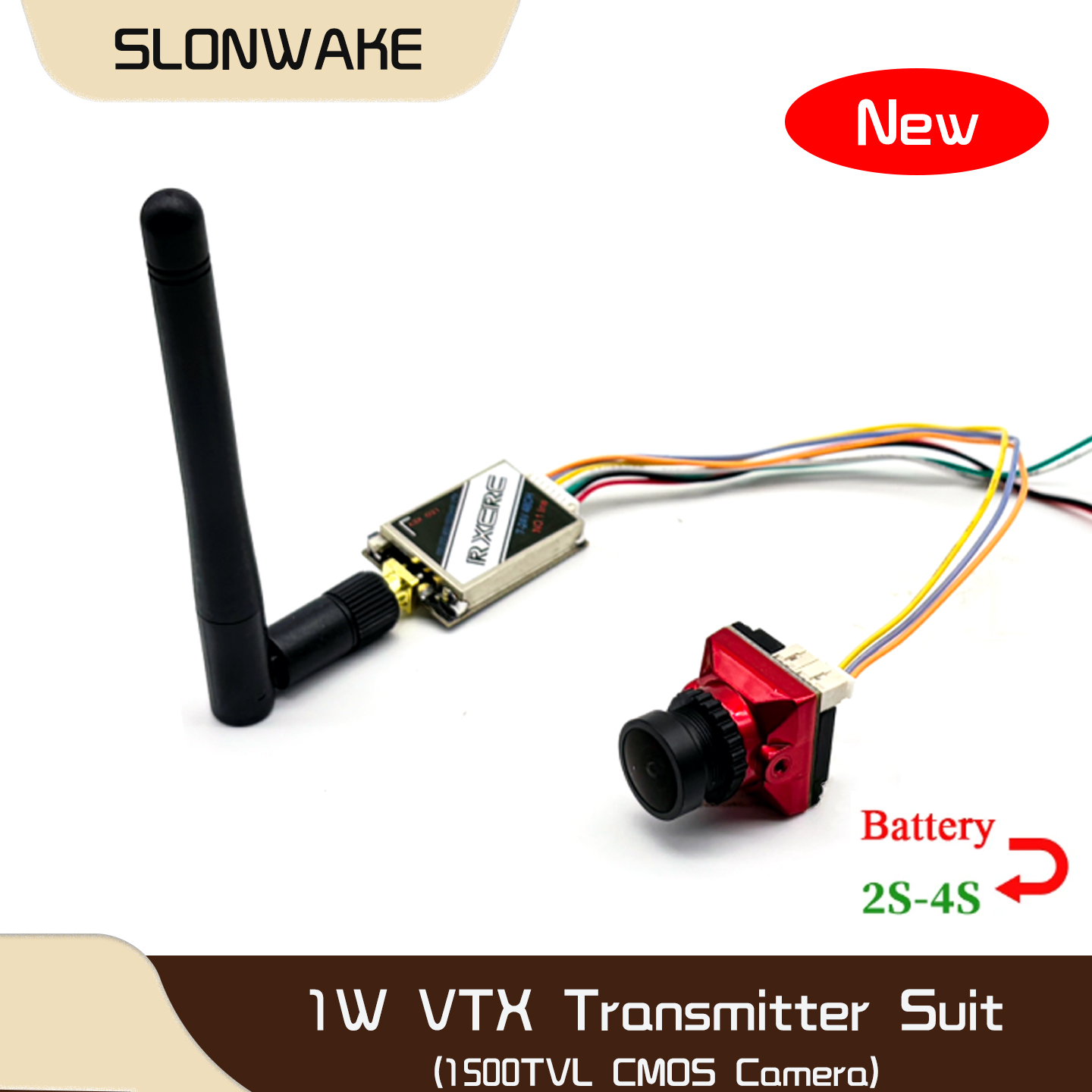 Fpv Drone Camera - SLONWAKE 5.8G 48CH 1W VTX 100/200/400/1000мВт