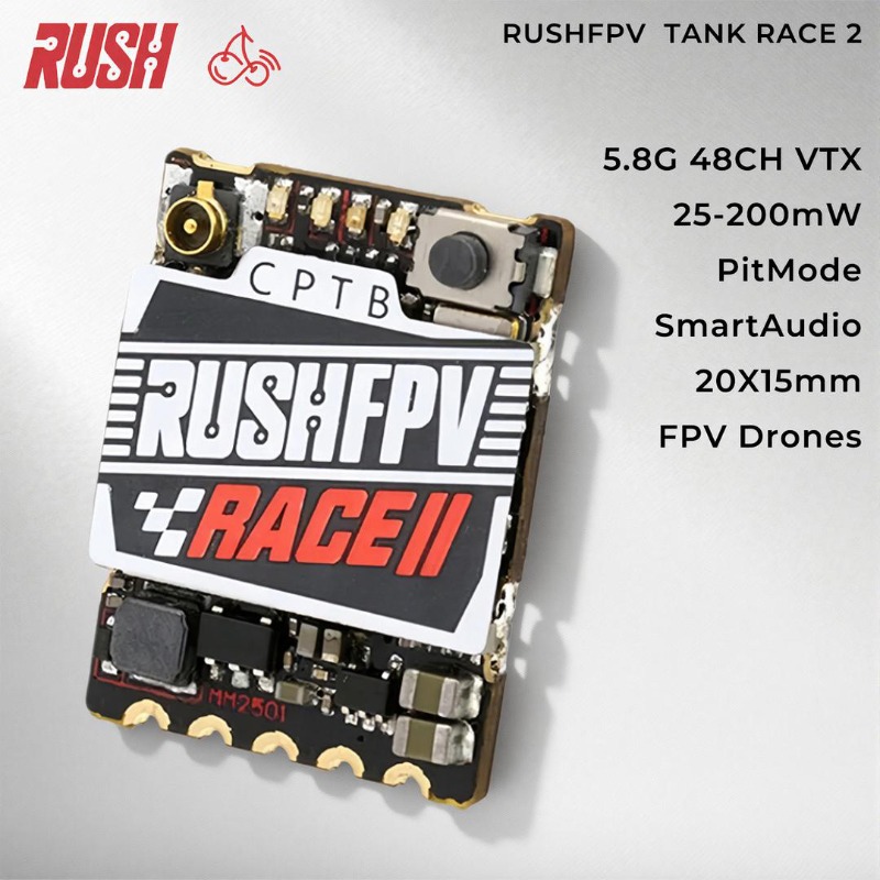 Fpv Drone Vtx - RushFPV 5.8ГГц FPV VTX 48 каналов