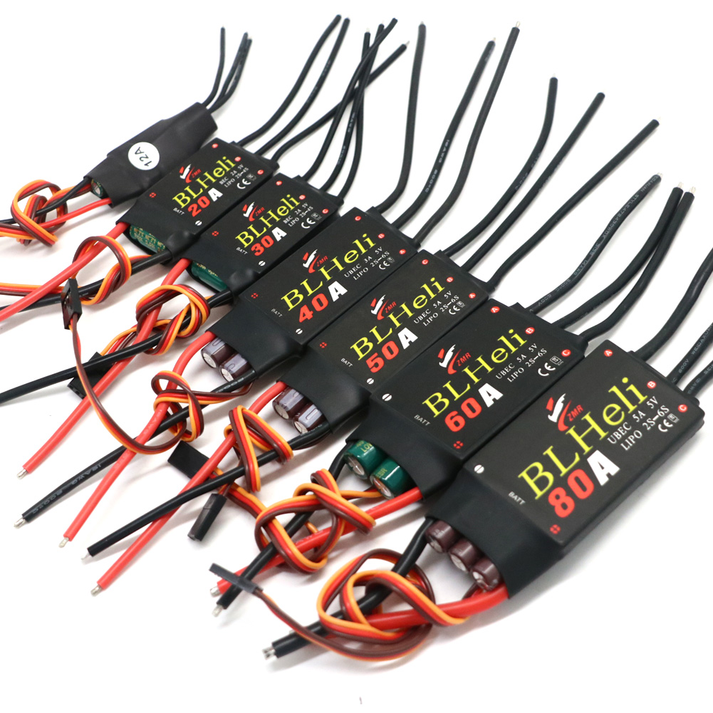 Fpv Drone Receiver - Бесщеточный ESC BLHeli 80A 12A 20A