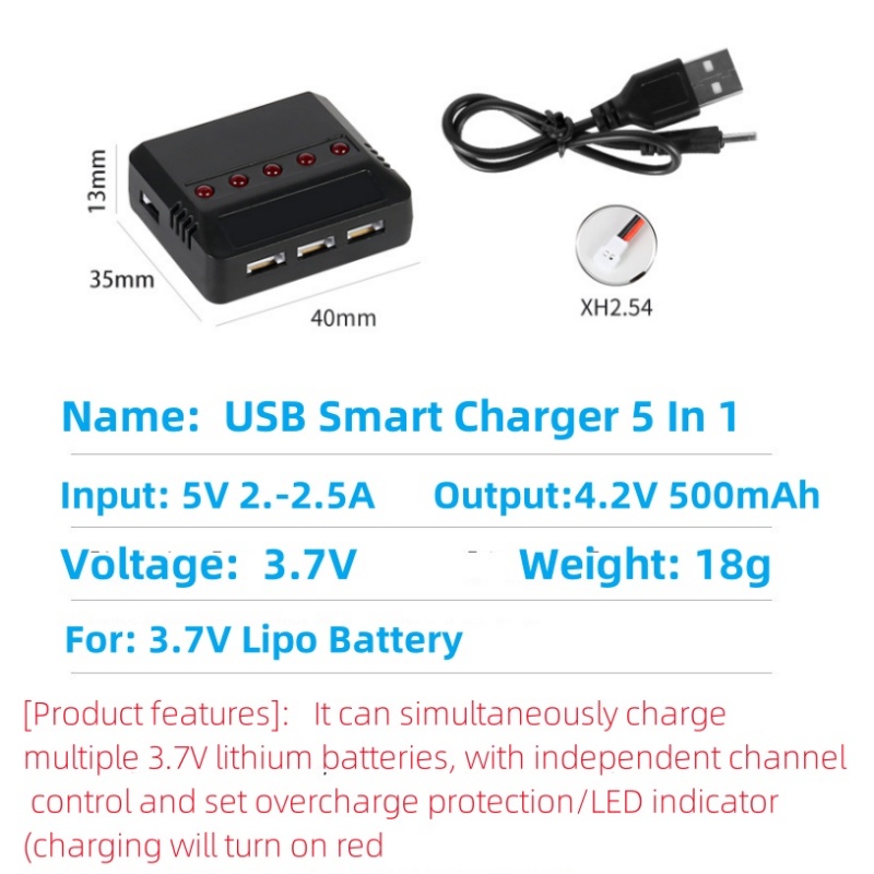 Syma X5HW X5HC X5C X5SW 3,7 В  – обзор и цена Fpv Drone Charger