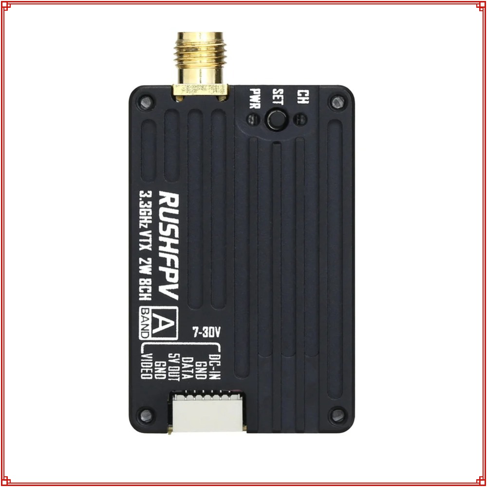 Новый передатчик RUSHFPV 3.3G  – обзор и цена Fpv Drone Vtx