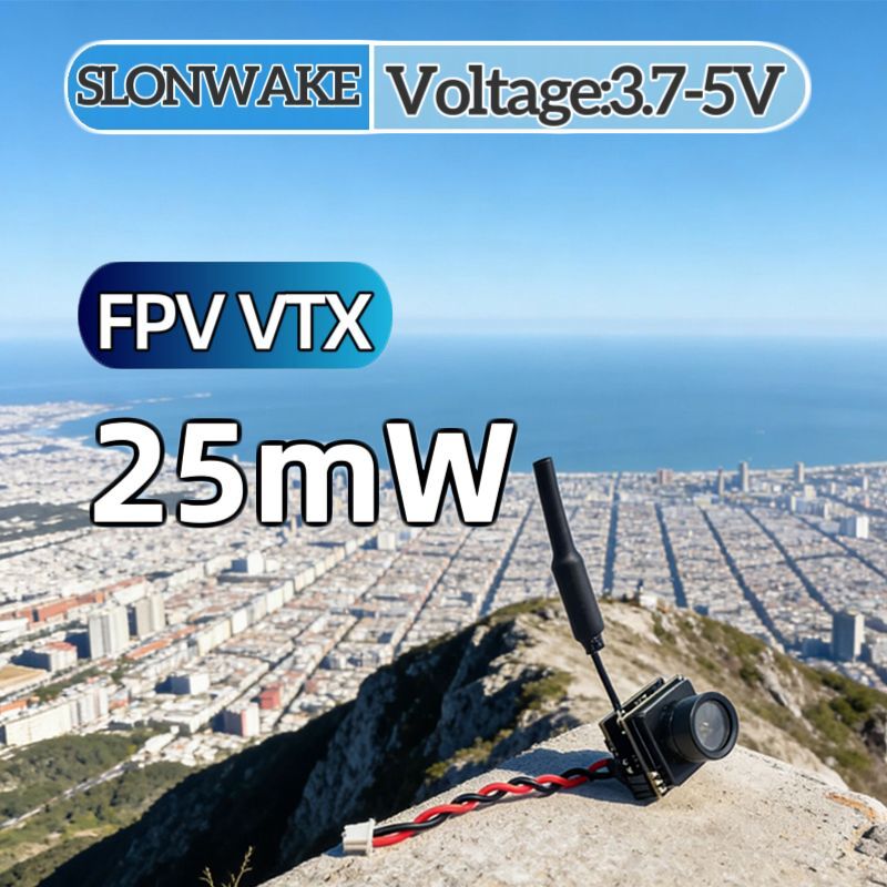 SLONWAKE FPV 25 мВт интегриров – обзор и цена Fpv Drone Vtx