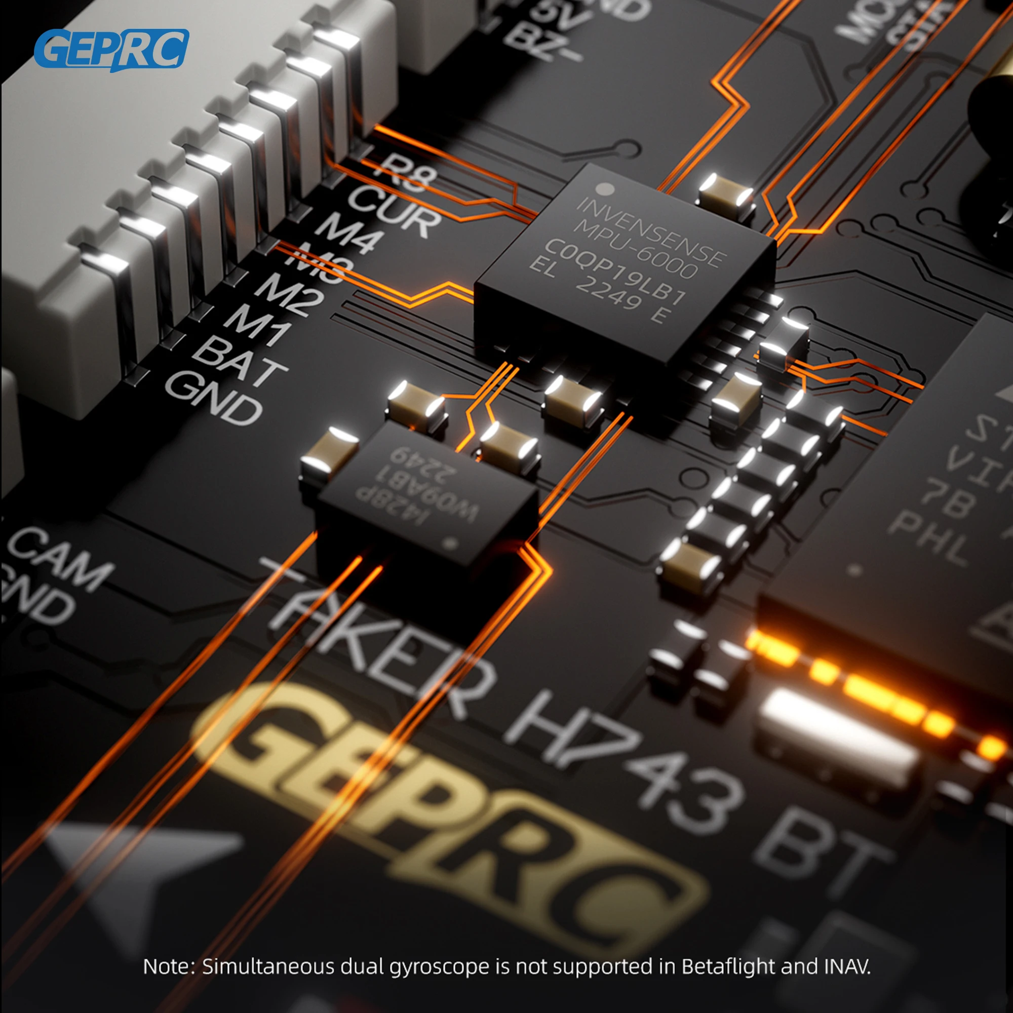GEPRC TAKER H743 BT 32Bit 65A  – обзор и цена Fpv Drone Esc
