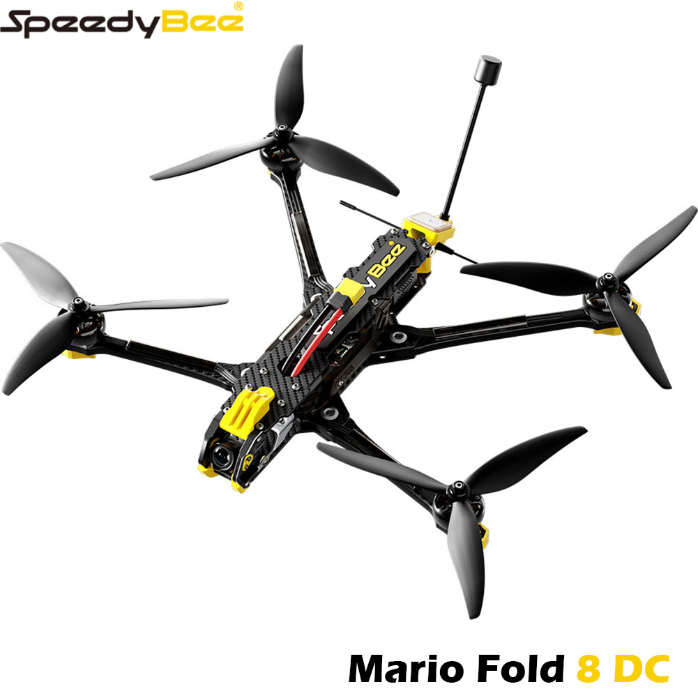SpeedyBee Mario Fold 8 DC O3 K – обзор и цена Fpv Drone Kit