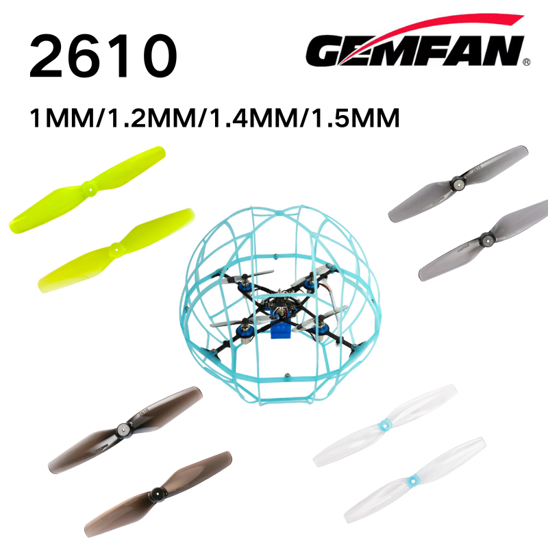 2610 Реквизит Gemfan 2,6 дюйма – обзор и цена Fpv Drone Esc
